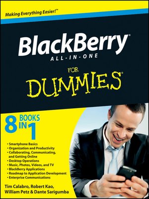 cover image of BlackBerry All-in-One For Dummies